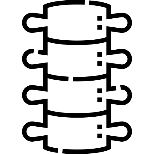 Symbol Wirbelsäule – Parietale Osteopathie in Berlin